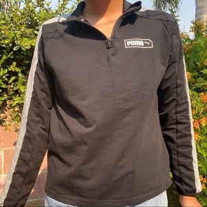 puma quarter-zip jacket